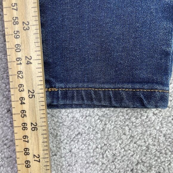 Everlane Jeans Women's 25 Blue Ankle Skinny High Rise Dark Denim Stretch - Picture 10 of 11